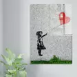 Glastavla Wallity Flerfärgad Glas 70x100 cm - Tavlor och ramar - 8683342792820 - 2