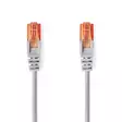 CAT6 Nätverkskabel | RJ45 hane | RJ45 hane | U/UTP | 15.0 m | Rund | PVC | Grå | Label - Dator och nätverk - 5412810452590 - 1