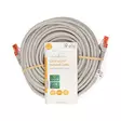 CAT6 Nätverkskabel | RJ45 hane | RJ45 hane | U/UTP | 15.0 m | Rund | PVC | Grå | Label - Dator och nätverk - 5412810452590 - 66