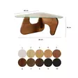 Soffbord Hanah Home Freya Chesnut Härdat Glas Massiv Furu 86x36x66 cm - Soffbord - 8684283311040 - 8