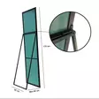 Spegel Hanah Home Cool Ayna Svart Metall 170x50x60 cm - Speglar - 8682870558700 - 10