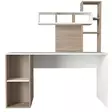 Skrivbord Hanah Home Cordoba Vit Spånskiva 140x153,8x60 cm - Skrivbord - 8681181351710 - 3