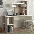 Skrivbord Hanah Home Cordoba Vit Spånskiva 140x153,8x60 cm - Skrivbord - 8681181351710 - 1