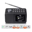 DAB+/FM-radioväckarklocka med färgdisplay, sleeptimer och dubbel alarmfunktion Svart - Radioapparater - 8711902086420 - 1