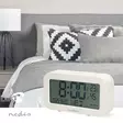 Digital skrivbords alarmklocka | LCD | Bakgrundsbelysning | Snooze-funktion | Datum display | Timer | Trä - Klockor - 5412810474820 - 5
