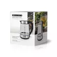 Digital vattenkokare | 1,7 l | 2200 W | Glas | 50/70/80/90/100 °C Förinställningar | 360° pirouettfot | Dolt värmeelement | Strix®-kontroll | Varmhållningsfunktion | Torrkokningsskydd - Kaffebryggare och vattenkokare - 8711902090700 - 67