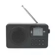 FM-radio | Portabel design | FM | Accu Powered / USB ström | Digital | 2 W | Displayens storlek: 1.77 " | Svart Vit Skärm | Bluetooth® | Hörlursuttag | Väckarklocka | Svart - Radioapparater - 5412810471430 - 1