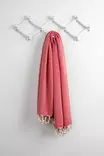 Fouta Mijölnir Röd Honungskaka 100% Bomull 95x190 cm - Handdukar - 8683342757010 - 5