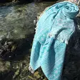Fouta Mijölnir Turkos Mattmönster 100% Bomull 90x170 cm - Handdukar - 8683342757430 - 2