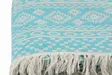 Fouta Mijölnir Turkos Mattmönster 100% Bomull 90x170 cm - Handdukar - 8683342757430 - 6