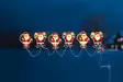 Ikkunatarra Joulupukit 6kpl led - Ljussmycken och ljusfigurer - 6410416497280 - 5
