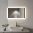 Innosanit 60x100 cm LED-strålkastare för badrum med anti-fog-beläggning - Badrumsmöbler - 6438014428000 - 3
