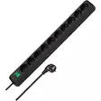 Grendosa Eco-Line 10-Way 3.00 m Svart - Jordad Kontakt TYPE F - Förlängningskablar - BN-1159300010 - 1
