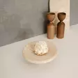 Kakfat, beige, 20 cm x 8 cm, lyxig, hållbar, unik - Serveringsfat - 8684283056040 - 3