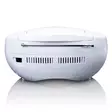 Bärbar FM-radio/CD/MP3- och USB-spelare Rosa - Radioapparater - 8711902040590 - 25