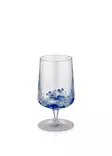 Glas Hermia Blå Vit Grön Glas 350 ml - Dricksglas - 8684282427100 - 1