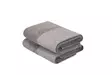 Handduk Set Mijölnir Grå Vit 100% Bomull 50x90 cm & 50x90 cm - Handdukar - 8681181304600 - 1
