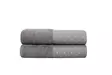 Handduk Set Mijölnir Grå Vit 100% Bomull 50x90 cm & 50x90 cm - Handdukar - 8681181304600 - 4