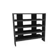 Skoskåp Hanah Home Sargel Antracit Spånskiva 72x75,6x31,4 cm - Skoskåp - 8683743974610 - 1