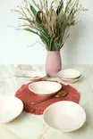 Skål Set Hermia Cream Keramik 6 Delar - Serveringsfat - 8684282674610 - 2