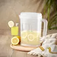 Karaff Hermia Vit Plast 6 Delar - Serveringsfat - 8684283915200 - 1