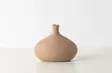 Vas Aberto Design CY0200 Ljusbrun Keramik 24x12x19 cm - Hängande blomkrukor och vaser - 8684282979890 - 3