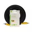 Komposit videokabel | RCA Hane | RCA Hane | Nickelplaterad | 480p | 10.0 m | Rund | PVC | Svart | Label - Nedis produkter - 5412810426560 - 66