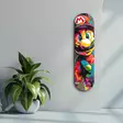 Glastavla Wallity Mario Fan Art Flerfärgad Glas 20x80 cm - Tavlor och ramar - 8684283554270 - 2