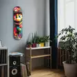 Glastavla Wallity Mario Fan Art Flerfärgad Glas 20x80 cm - Tavlor och ramar - 8684283554270 - 5
