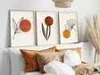 Inramad MDF-tavla Wallity Flerfärgad MDF 50x70 cm 3 Delar - Tavlor och ramar - 8684282341000 - 3