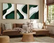 Inramad MDF-tavla Wallity Flerfärgad MDF 50x70 cm 3 Delar - Tavlor och ramar - 8684282340560 - 3