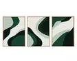 Inramad MDF-tavla Wallity Flerfärgad MDF 50x70 cm 3 Delar - Tavlor och ramar - 8684282340560 - 1