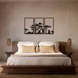 Väggdekor Metall Wallity Serengeti Svart Metall 40x69 cm 3 Delar - Dekorationer, prydnadsföremål - 8683342941310 - 4