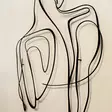 Väggdekor Metall Wallity Svart Metall 34x61 cm 1 Del - Dekorationer, prydnadsföremål - 8683743380480 - 3