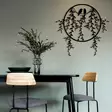 Väggdekor Metall Wallxpert Sirayet Svart Metall 45x44 cm - Dekorationer, prydnadsföremål - 8683342111980 - 3