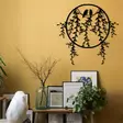 Väggdekor Metall Wallxpert Sirayet Svart Metall 45x44 cm - Dekorationer, prydnadsföremål - 8683342111980 - 5