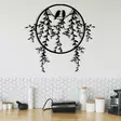 Väggdekor Metall Wallxpert Sirayet Svart Metall 45x44 cm - Dekorationer, prydnadsföremål - 8683342111980 - 4