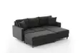 Hörnsoffa Atelier del Sofa Eva Antracit Polyester 210x195x82 cm - Soffor - 8683743274390 - 7