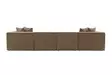 Hörnsoffa Atelier del Sofa Sora Brun Linne 350x190x65 cm - Soffor - 8684282438380 - 9