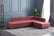 Hörnbäddsoffa Atelier del Sofa Manama Klarröd Polyester 280x206x85 cm - Soffor - 8681875114270 - 5