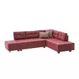 Hörnbäddsoffa Atelier del Sofa Manama Klarröd Polyester 280x206x85 cm - Soffor - 8681875114270 - 1