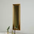 Spegel Hanah Home Boos Guld MDF 30x90x3 cm - Speglar - 8683743822690 - 2