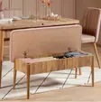 Matbord Hanah Home Vina 0900 Furu Spånskiva 130x77x80 cm - Matbord - 8682870774070 - 3