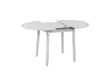 Matbord Hanah Home Oliver Vit Spånskiva 100x75x100 cm - Matbord - 8684282471370 - 2