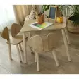 Barnbord Hanah Home Mickey Two Chair Set Brun MDF Massivt Trä 50x60x45 cm - Barnmöbler - 8684282975540 - 1