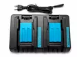 Dubbel batteriladdare 18V Jonköping - Makita 18V LXT kompatibel - Batterier och laddare - 6438168121260 - 1