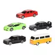 Maisto Fordon 7,6 cm 5 st sortiment - Formgjuten metall med plastdetaljer, från 3 år - Leksaker och barntillbehör - 6410413241060 - 5