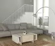 Soffbord Hanah Home Veyron Travertin Sandsten Spånskiva 103,8x37,3x60 cm - Soffbord - 8684283018260 - 2