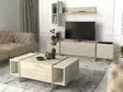 Soffbord Hanah Home Veyron Travertin Sandsten Spånskiva 103,8x37,3x60 cm - Soffbord - 8684283018260 - 6
