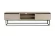 TV-bänk Hanah Home Escape 180 Travertin Svart Spånskiva 180x50x40 cm - TV-bänkar - 8684283111220 - 1